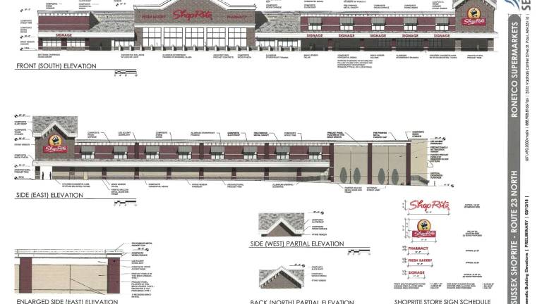 Plans for new ShopRite advance Plans for new ShopRite advance