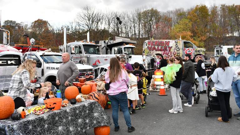 Vernon holds trick or trail event <b>A Trick or Trail was held at Maple Grange Park in Vernon Township on Oct. 24</b>