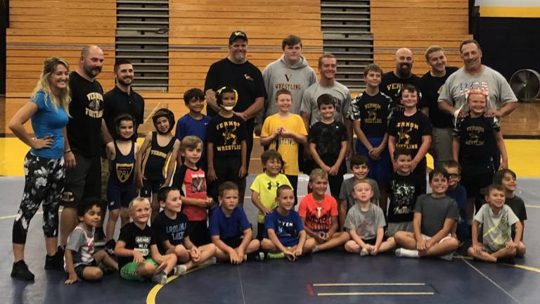 Vernon wrestling program holds open house Vernon wrestling program holds open house