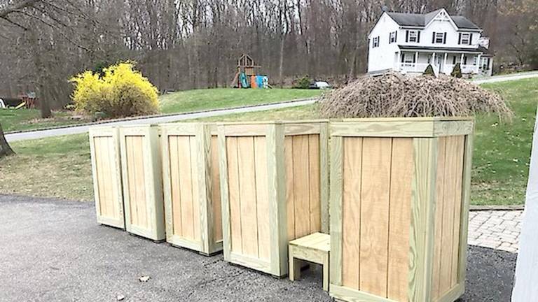 Planter boxes in Vernon (Photo provided)