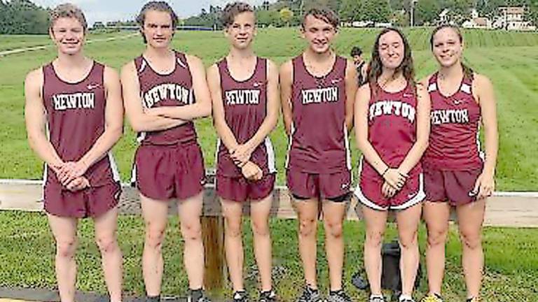 Newton High School seniors (Photo by Laurie Gordon)