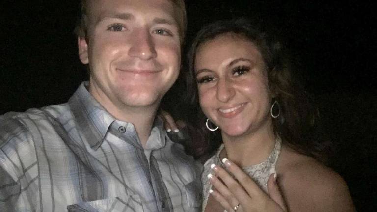 Couple plans July 2018 wedding Couple plans July 2018 wedding