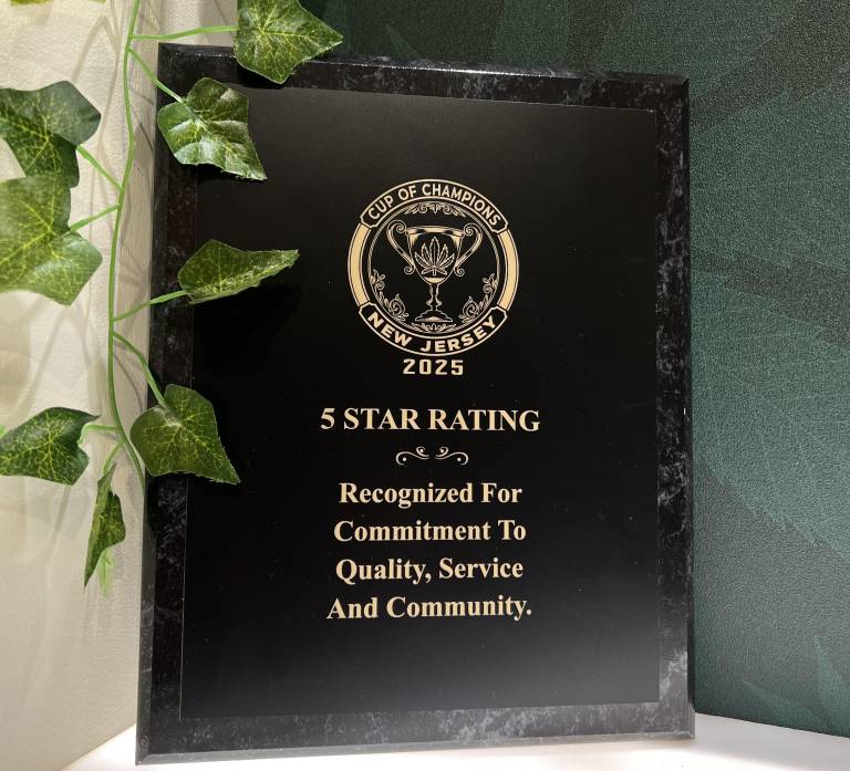 Sussex Pharms Wins NJ Cannabis Cup 5-Star Business Award for Best Dispensary! $!<b>Sussex Pharms’ award for Best Dispensary. Photo provided.</b>