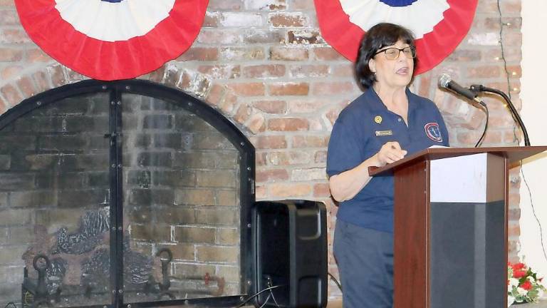 Sparta Ambulance Squad re-dedicates Memorial Garden to remember fallen members Arlene Kayne (Photo provided)