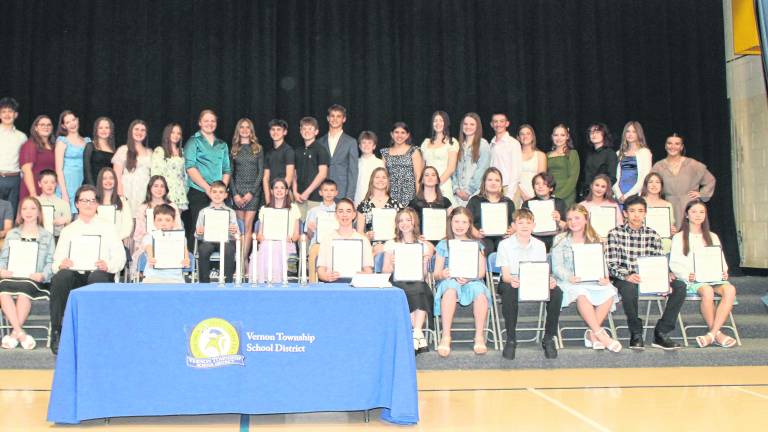 Glen Meadow NJHS chapter earns national Chapter of Distinction award