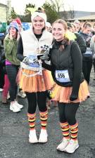 <b>Brenna Traverso and Addyson Seinder of West Milford both took third place in the 11-19 age group.</b>