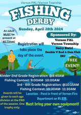 Fishing Derby is today in Vernon