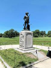 <b>The Minute Man statue in Concord, Mass. (Photo courtesy of Bill Truran) </b>