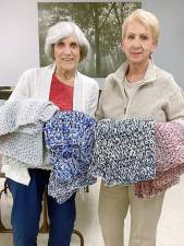 Warm thoughts: Woman’s Club stitches comforting blankets for chemotherapy patients