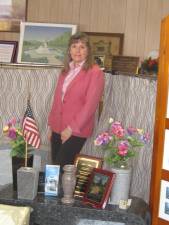 Nancy Bookbinder bought Wolfe Granite Memorials from her parents in 2002. The business was started 150 years ago. (Photos by Janet Redyke)