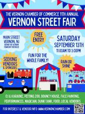 Vernon Street Fair is today