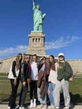 VTHS history students visit Statue of Liberty, Ellis Island