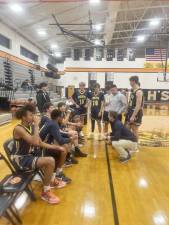 The Vernon High School boys basketball team will play in a Christmas tournament Tuesday, Dec. 27 at Lakeland High School.