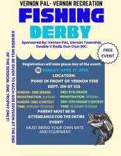 Vernon PAL holds fishing derby today