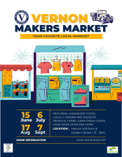 Vernon Makers Market open today