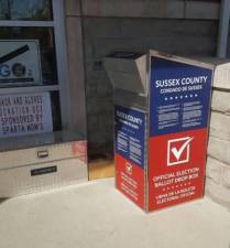 A drop box in Sussex County
