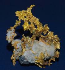 Specimens stolen from the Franklin Mineral Museum included gold samples. (Photo provided)