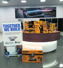<b>Tools donated by Nielsen Ford.</b>