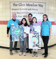 Glen Meadow students honored in Peace Poster Contest