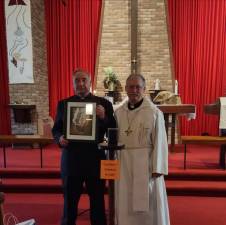 Robert Winter was honored for his 50 years of service on April 30 at Prince of Peace Lutheran Church in Hamburg where he is a member. (Photo provided)