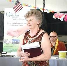 2022 Sussex County Senior of the Year Peg Behnke.
