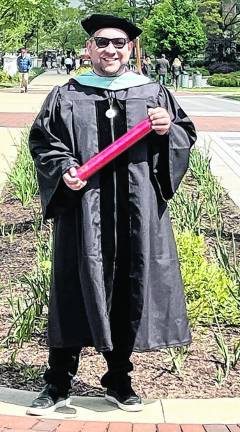 <b>Stephen Marositz recently earned a Doctor of Education degree from Ball State University.</b>