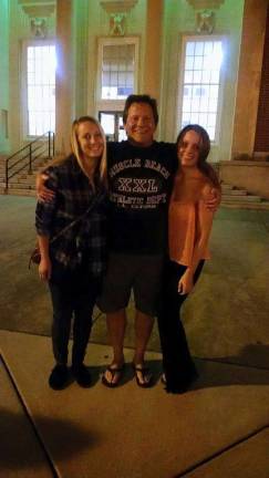 Photos provided Highly reputed hair colorist and stylist George Michael poses with his daughters. He and Marianne Scully have returned to the area to the applause of many clients.