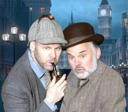 “Sherlock Holmes Returns” at the Hunterdon Hills Playhouse