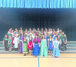 Glen Meadow Middle School will present the musical ‘Frozen Jr.’ on March 15-16. (Photo provided)
