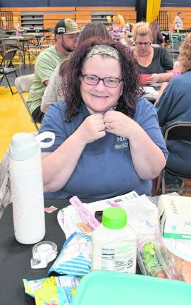 <b>Traci Marquart of Montague poses for a photo.</b>