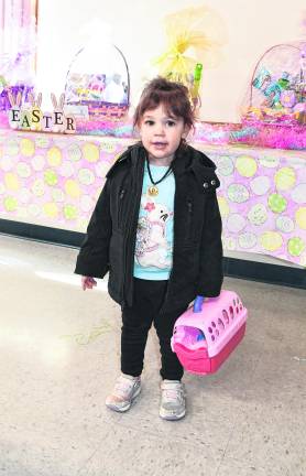 <b>Sophia Mento of Wantage poses for a photo.</b>