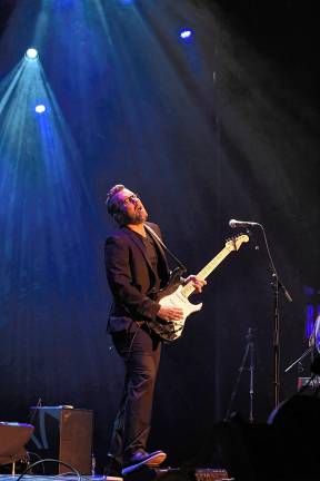 <b>Shaun Hague performs in ‘Journeyman - A Tribute to Eric Clapton’ on Friday night at the Newton Theatre. (Photo courtesy of ‘Journeyman - A Tribute to Eric Clapton’)</b>