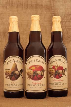 Submitted photo Doc's Draft, a hard cider crafted by Warwick Valley Winery.