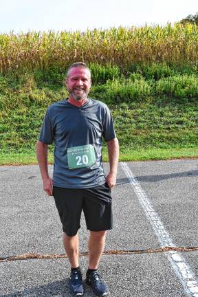 <b>Richard Caras of Nazareth, Pa., came in second.</b>
