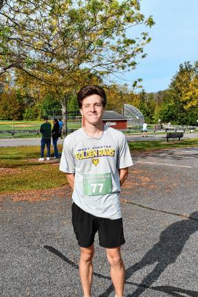<b>Thomas O’Keefe of Milford, Pa., placed third.</b>