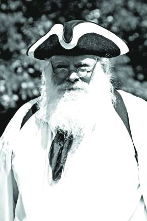 Chester Davis of Manalapan was in charge of the cannon and mortar details.
