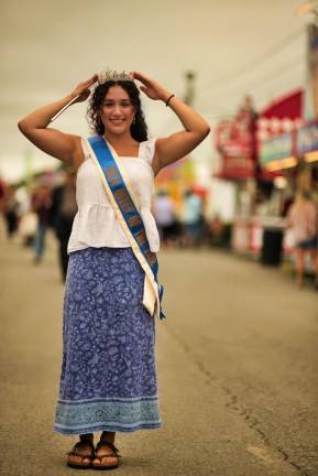 <b>2024 Queen of the Fair Chaya Orlega.</b>