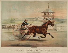 Goldsmith Maid, raised on a Sussex County farm, won so much money racing that she had her own rail car. (Photo provided)