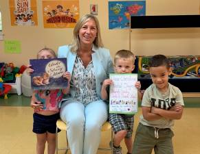 New Jersey Department of Children &amp; Families Commissioner Christine Norbut Beyer recently visited the Little Sprouts Early Learning Center.