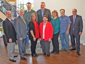 Front Row: David P. Romano (Vice President &amp; CFO); Terry Jerauld (Director of Store Operations); Lisa Medvitz (ShopRite of Byram); Erma Jean Summerville (ShopRite of Mansfield); Jill Vander Schans (ShopRite of Mansfield); Kevin Doherty (ShopRite of Succasunna); and Dominick J. Romano (Vice President and COO)2nd Row: Joseph Baldini (ShopRite of Franklin) and John O&#x2019;Brien (ShopRite of Mansfield)