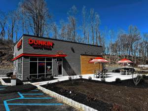 The new Dunkin’ in Andover is drive-thru-only. (Photo provided)