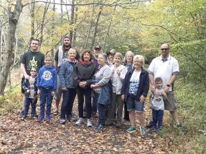 Byram Senior Club takes a walk with the mayor