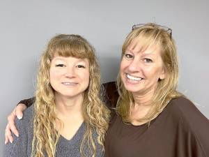 Kristi Anderson, left, and Stephanie Scilingo are the new vice president and president, respectively, of the Vernon Chamber of Commerce. (Photos provided)