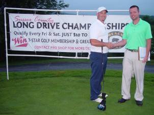 Men’s Long Drive Champ Duane Martel - 302 yards