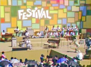 Tony Lawrence hosts the Harlem Cultural Festival in 1969, featured in the documentary Summer of Sout (Photo courtesy of Searchlight Pictures)