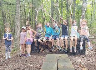 All hail the Polliwog campers (entering 1st or 2nd grade) at the Pocono Environmental Education Center’s Nature Day Camp. Provided photo.