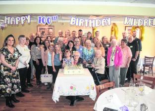 Mildred Miebach celebrates 100 years