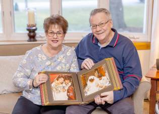 Terry and Ken Reilly of Vernon will celebrate their 40th wedding anniversary in May. (Photos by Sammie Finch)