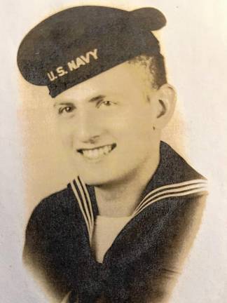Ray Fein enlisted in the Navy on Nov. 28, 1944, the same year that he graduated from high school.