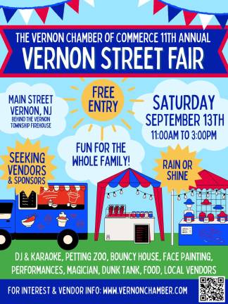 Vernon Street Fair is today
